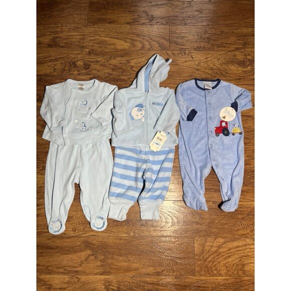 Baby Clothing Two are new with tags, one is lightly used 3-6 and 9 months - Picture 1 of 7